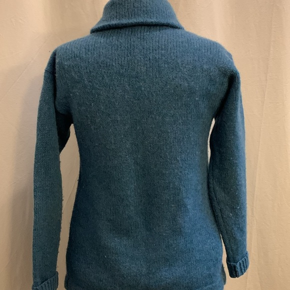 Vintage Ralph Lauren Wool Shawl Collar Cardigan - Picture 3 of 4